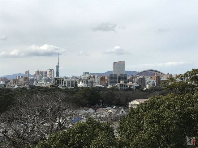 ヤフオクドームと福岡タワー