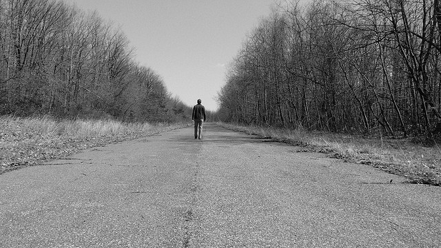 Walking down a lonely road by jasonb42882