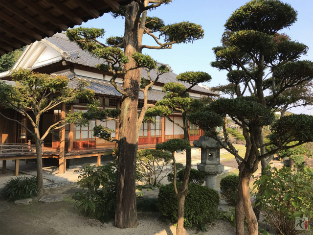 歳時館の日本庭園
