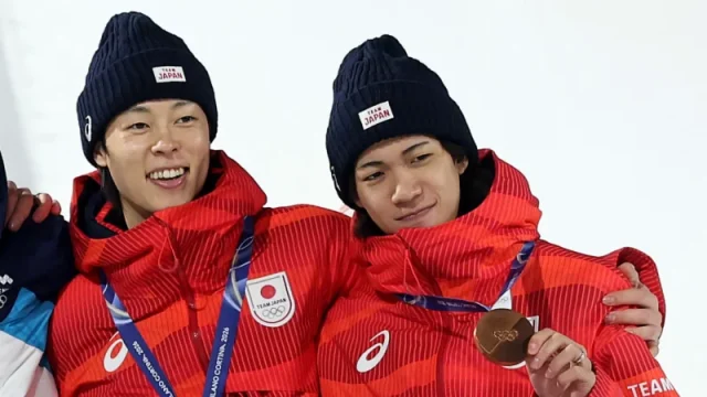 小林陵侑選手と二階堂連選手