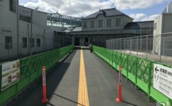 新生・折尾駅を初訪問！周辺の工事は継続中（2021年2月）