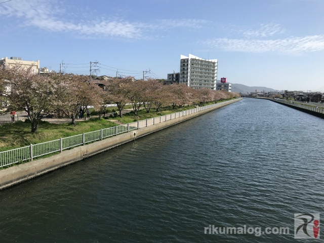 須原橋からの眺め・北東側