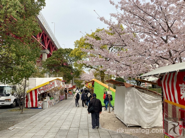 若松恵比須神社の参道