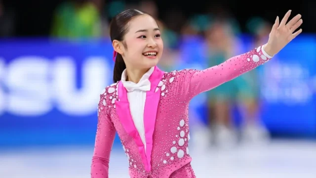 2025年全日本フィギュアでの島田麻央選手